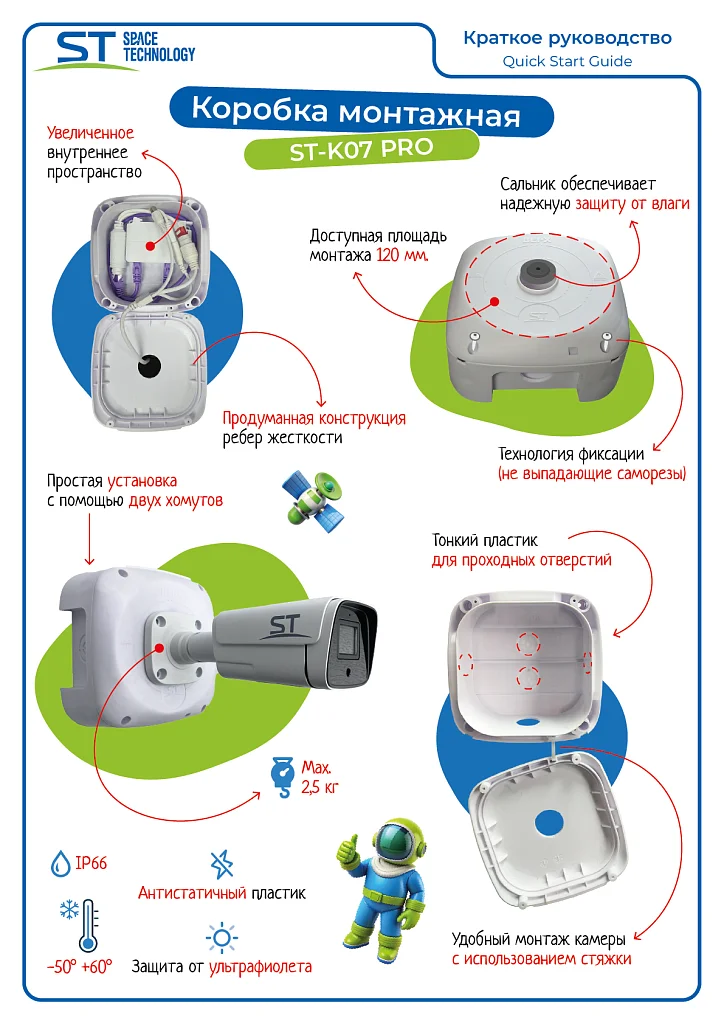 Space Technology Коробка ST-K07 PRO (Черная)