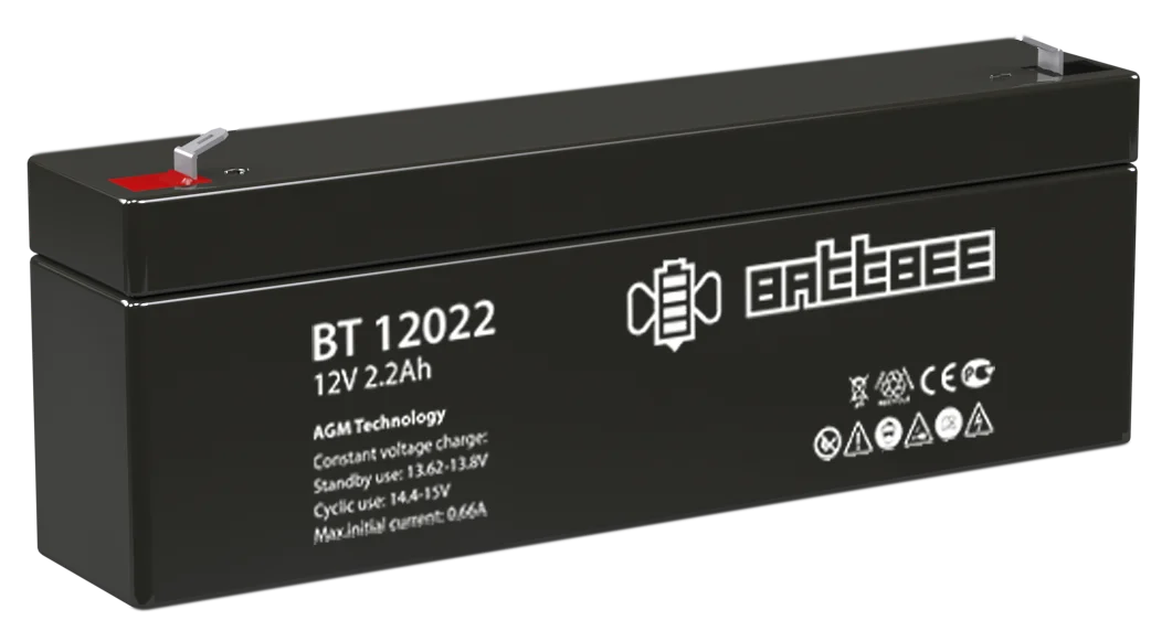 Аккумулятор Battbee BT 12022 AGM (12 В / 2,2 Ач)