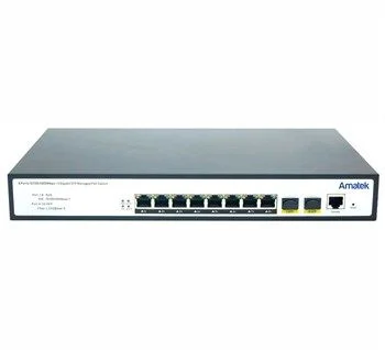 Коммутатор Amatek AN-SGM10P8A