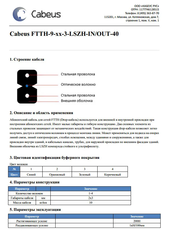 FTTH-9-02-3-LSZH-IN/OUT-40 (9689c)