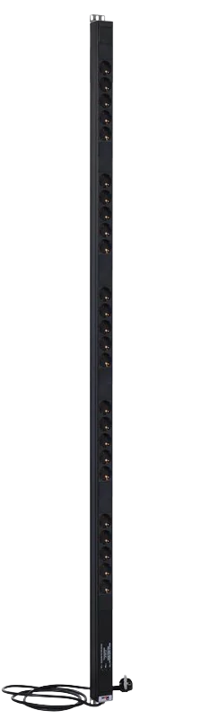 Rem R-16-25S-FI-1820-3 Вертикальный блок розеток 19" до 16А