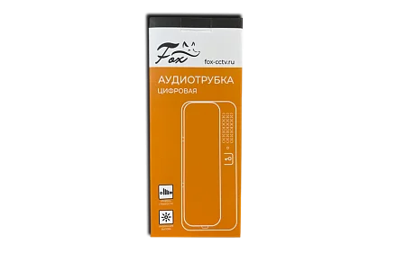 Аудиотрубка FOX FX-HS2D (черная)