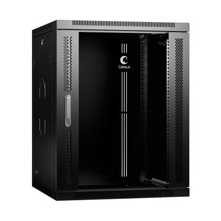 Cabeus SH-05F-15U60/35-R-BK (10758c) Настенный 15U телекоммуникационный шкаф 19"