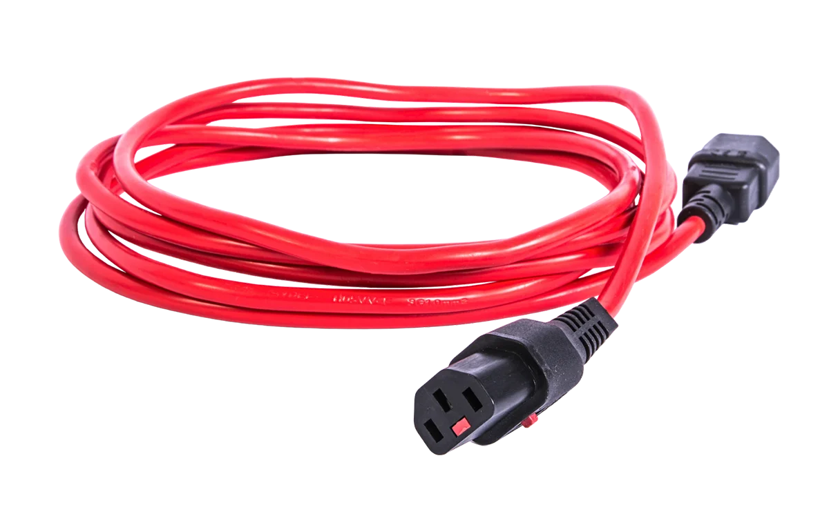 Rem R-10-Cord-C13-C14-1.8-Red кабель питания ,