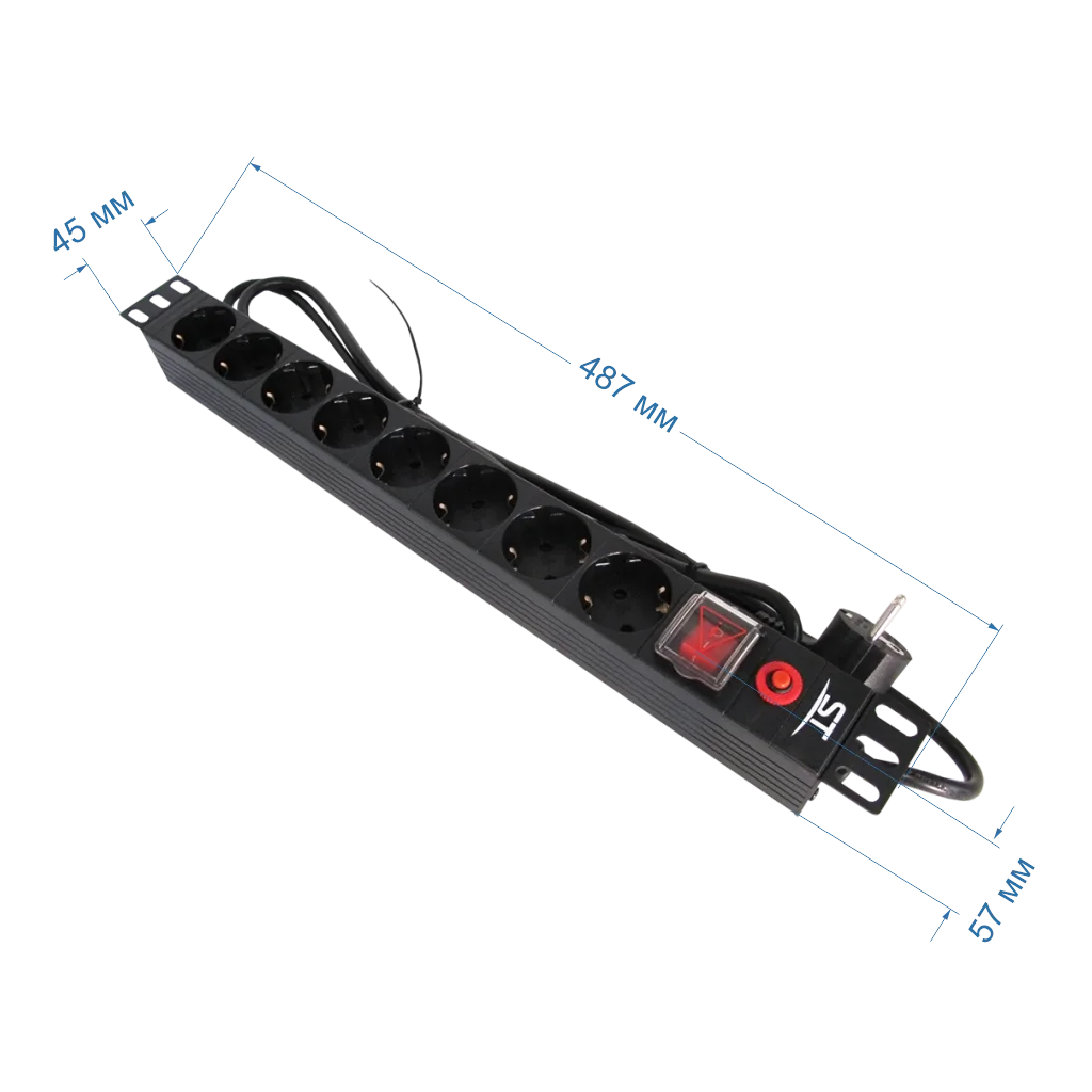 Space Technology ST-PDU-08-S\P  блок розеток  , до