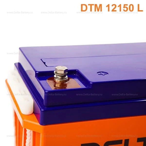 Аккумулятор Delta DTM 12150 L AGM (12 В / 150 Ач)