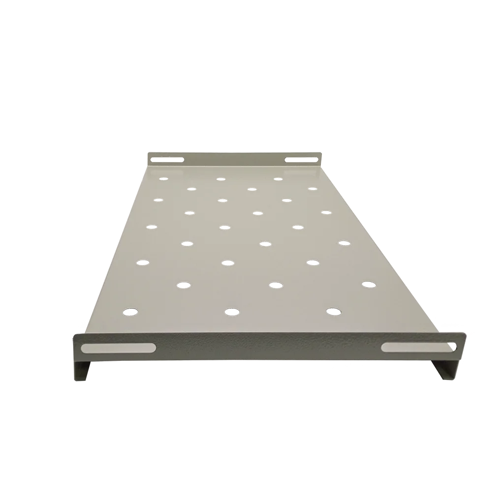Space Technology Полка ST-SH 260*490 (КОМПЛЕКТ-2 шт) Серая перфорированная полка, 2U