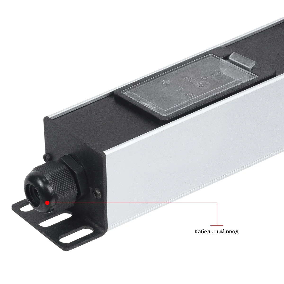 Cabeus PDU-16-20S-B-T (9548c) Вертикальный блок розеток 19" до 16 А