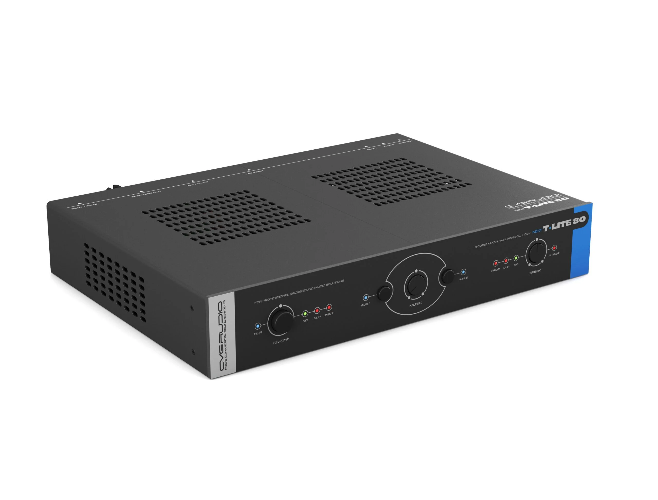 CVGaudio NEXT T-LITE 80 Трансляционный усилитель 80 Вт, на 1 зону