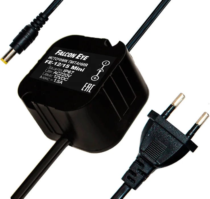 Блок питания Falcon Eye FE-12/15 Mini  12 В / 1,5 А