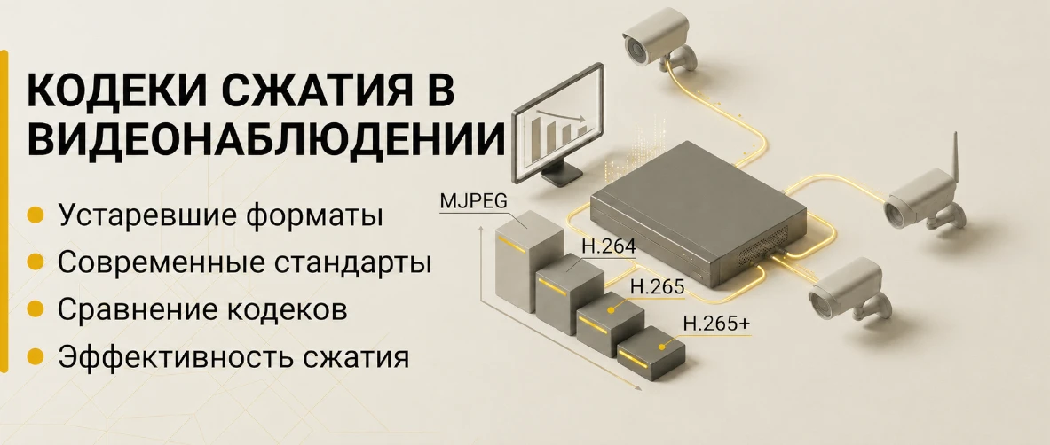 Основные отличия в кодеках сжатия видеосигнала