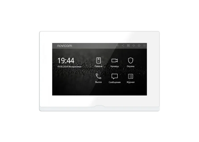 Монитор видеодомофона Novicam IMPULSE 7 IP WIFI WHITE Novicam v.4050