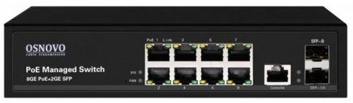 Коммутатор OSNOVO SW-80802/L(150W)