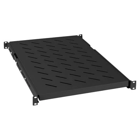 Cabeus JE05-1000-BK (8632c) Черная перфорированная полка, 1U