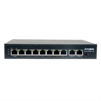 Коммутатор Amatek AN-S10P8G-120 c HiPoE