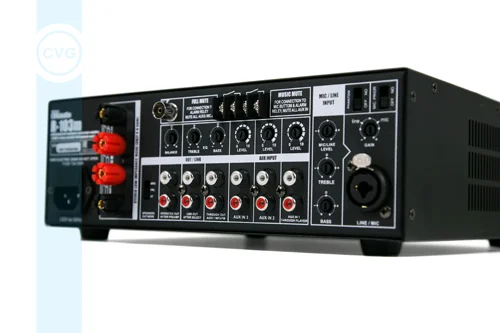 CVGaudio R-103m Трансляционный усилитель 50/75/150 Вт, на 2 зоны