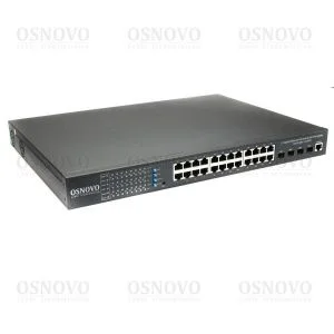 Коммутатор OSNOVO SW-24G4X-1L