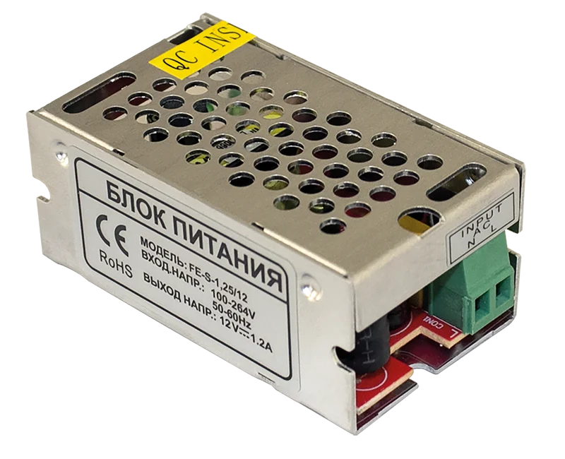 Блок питания Falcon Eye FE-S-1,25/12  12 В / 1,25 А