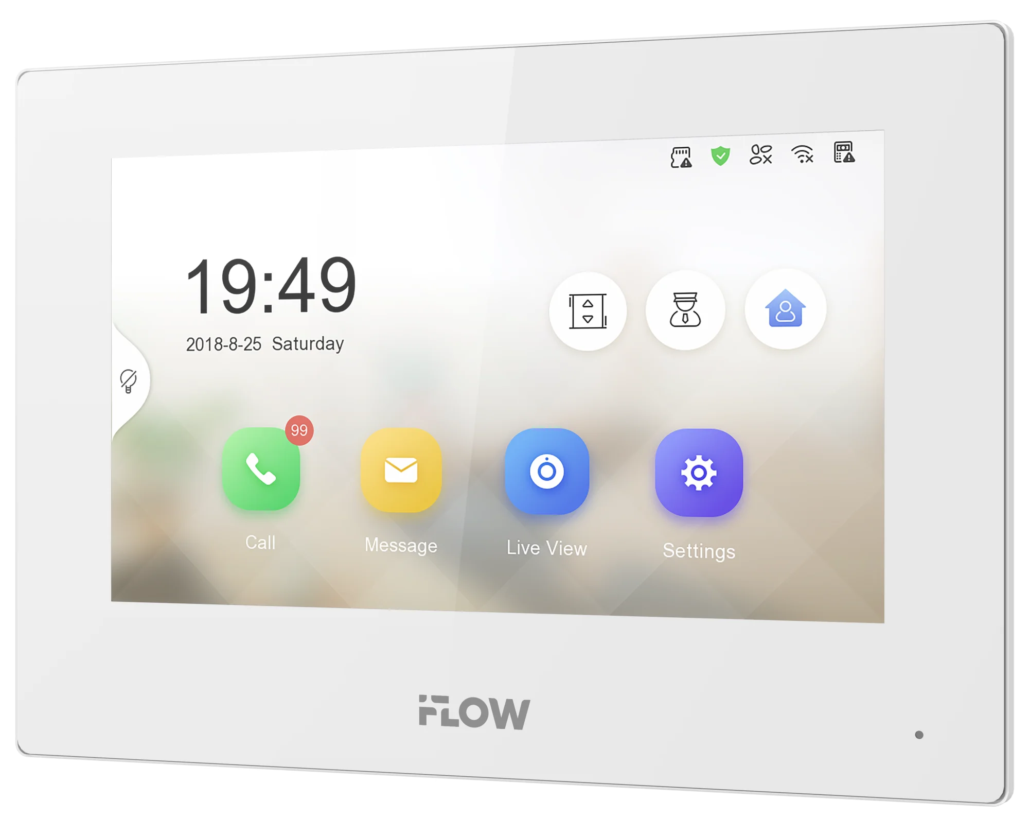 Монитор видеодомофона iFlow F-VI-3242IPE1/White