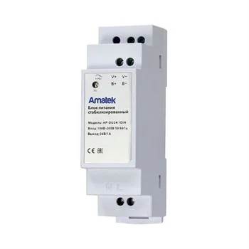 Блок питания Amatek AP-DU24/1DIN  24 В / 1А