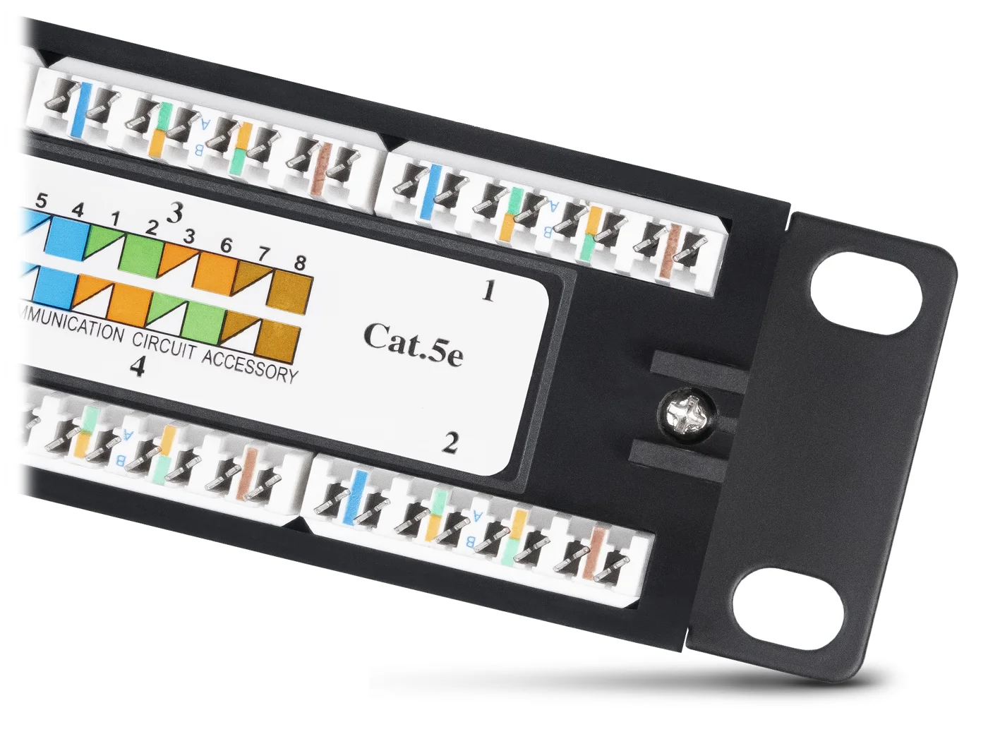 Cabeus PL-12-Cat.5e 10"-Dual (7085c) Патч-панель 10"  на 12 портов