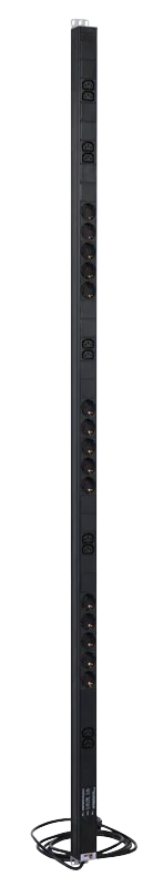 Rem R-16-15S-10C13-FI-1820-3 Вертикальный блок розеток 19" до 16А
