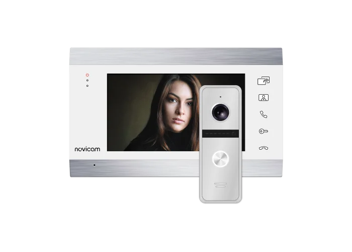 Комплект видеодомофона Novicam WHITE MAGIC 7С KIT Novicam v.4221