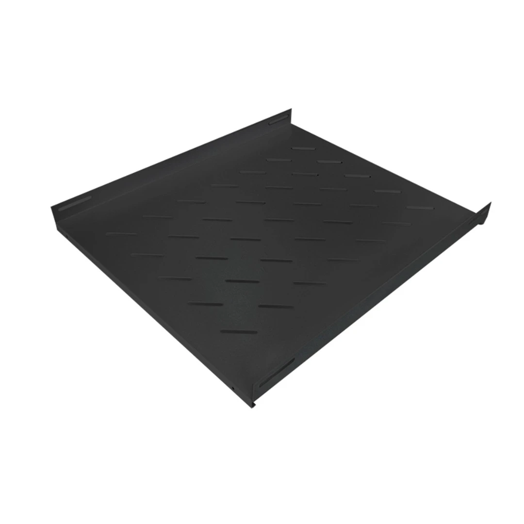 Бастион SKAT TB Shelf H800-B Черная перфорированная полка, 1U