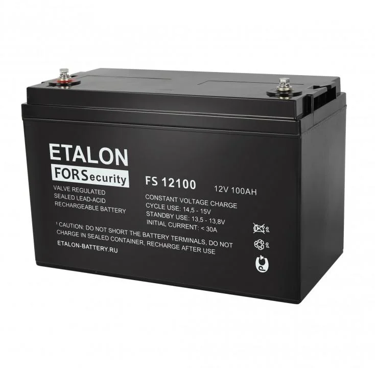 Аккумулятор ETALON FS 12100 AGM (12 В / 100 Ач)