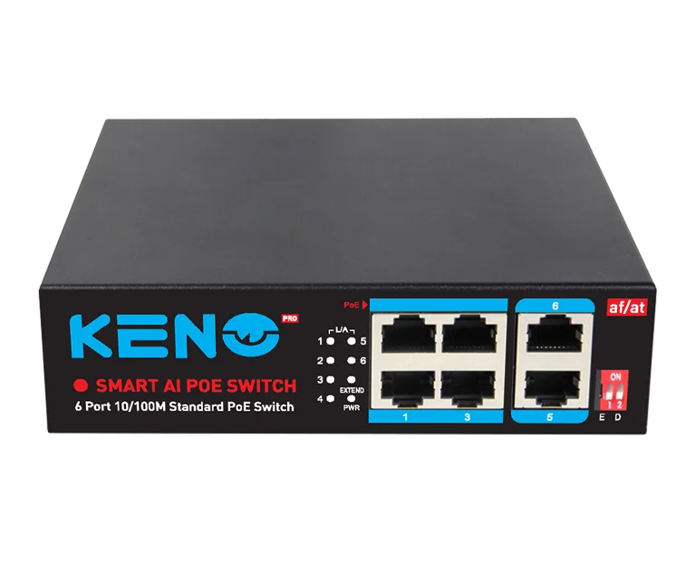 Коммутатор KENO KN-SW402POE+