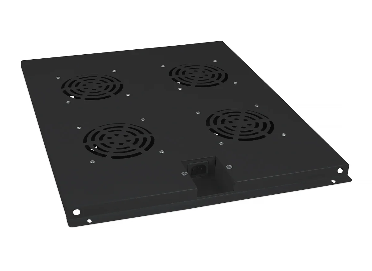 Cabeus TRAY-80-BK (8613c) вентиляторный модуль, с 4 вентиляторами