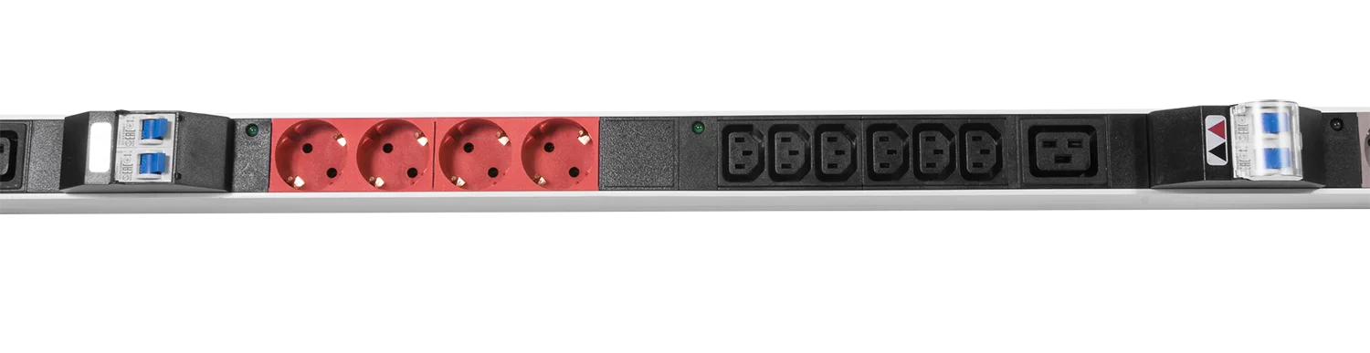 Rem R-3x32-12S-18C13-3C19-A-I-1820-3-3PN Вертикальный блок розеток 19" до 32А