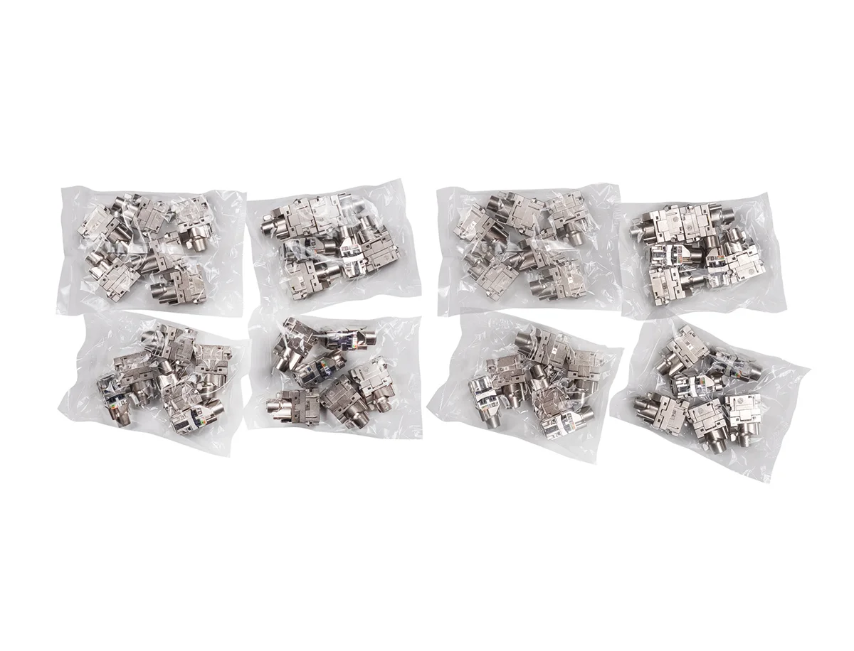 Cabeus PL-24-KJ-RJ45-Cat.6-SH-180T (11833c) Патч-панель 19"  на 24 порта