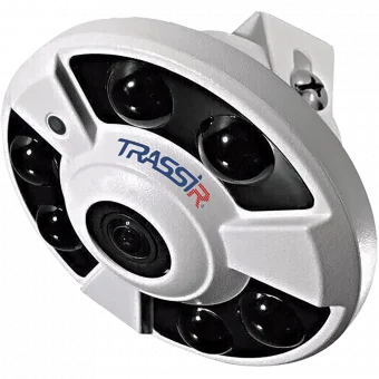 TRASSIR TR-D9251WDIR3 v2 1.4 - IP Видеокамера  5 Мп, объектив 1,4 мм
