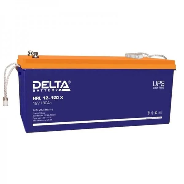 Аккумулятор Delta HRL 12-120 Х AGM (12 В / 120 Ач)