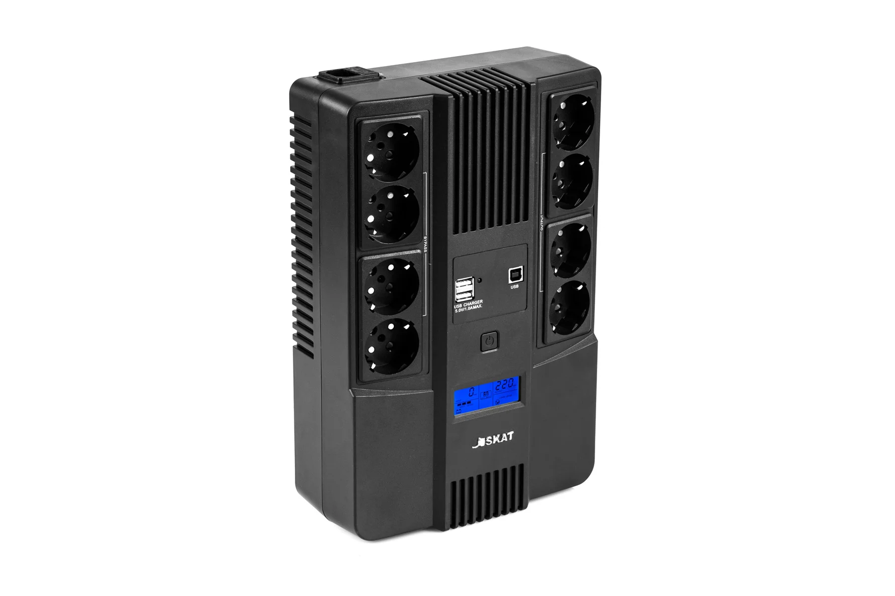 Источники бесперебойного питания Бастион SKAT-UPS 1000-AID-IN-1X9-8