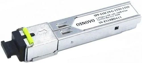 OSNOVO SFP-S1SC19-G-1550-1310