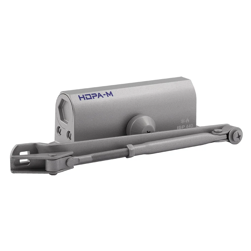 Дверной доводчик Нора-М ISPARUS 440 (серый) до 140 кг, EN6