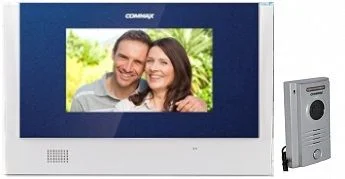 Комплект видеодомофона Commax CDV-72UM Синий /DRC-40KA