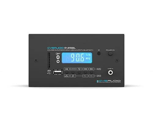 CVGaudio R-25BL Трансляционный усилитель 15/25 Вт, на 2 зоны