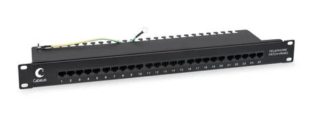 Cabeus PL-25-TEL-Dual (8725c) Патч-панель 19"  на 25 порта