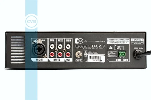 CVGaudio ReBox T8 Трансляционный усилитель 80 Вт, на 1 зону