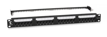 Cabeus PL2-24-Cat.5e-Dual (10588c) Патч-панель 19"  на 24 порта