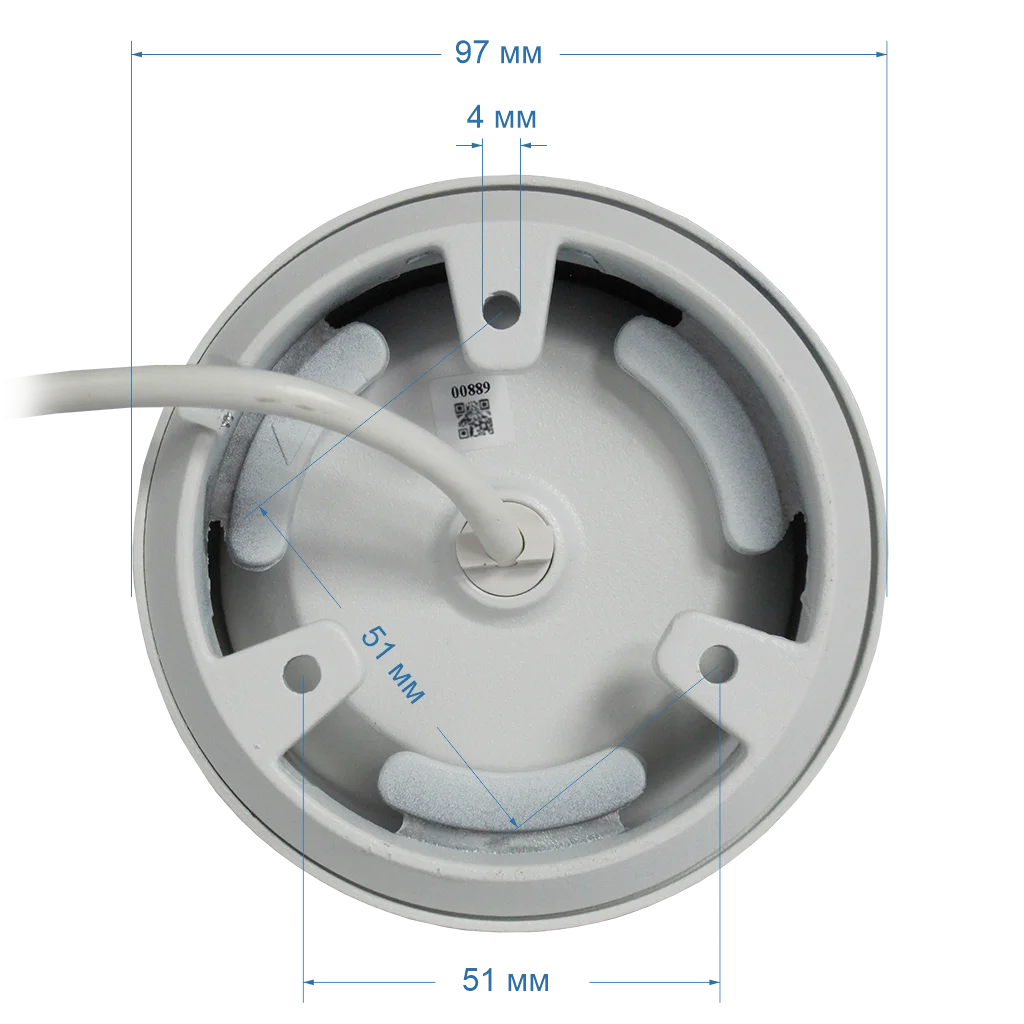 Space Technology ST-VF5911 PRO STARLIGHT FORT (2,8мм) IP Видеокамера 5 Мп, объектив 2,8 мм
