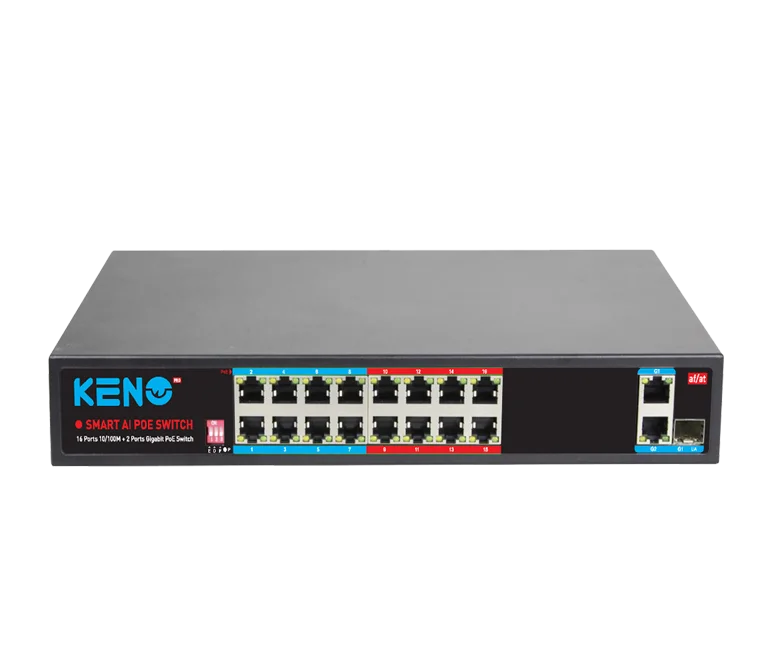 Коммутатор KENO KN-SW1602POE+