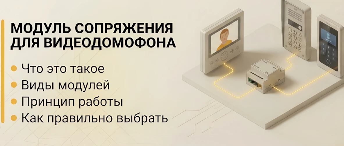 Какие бывают модули сопряжения