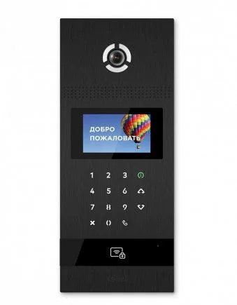 Вызывная панель BAS-IP AA-12FB BLACK