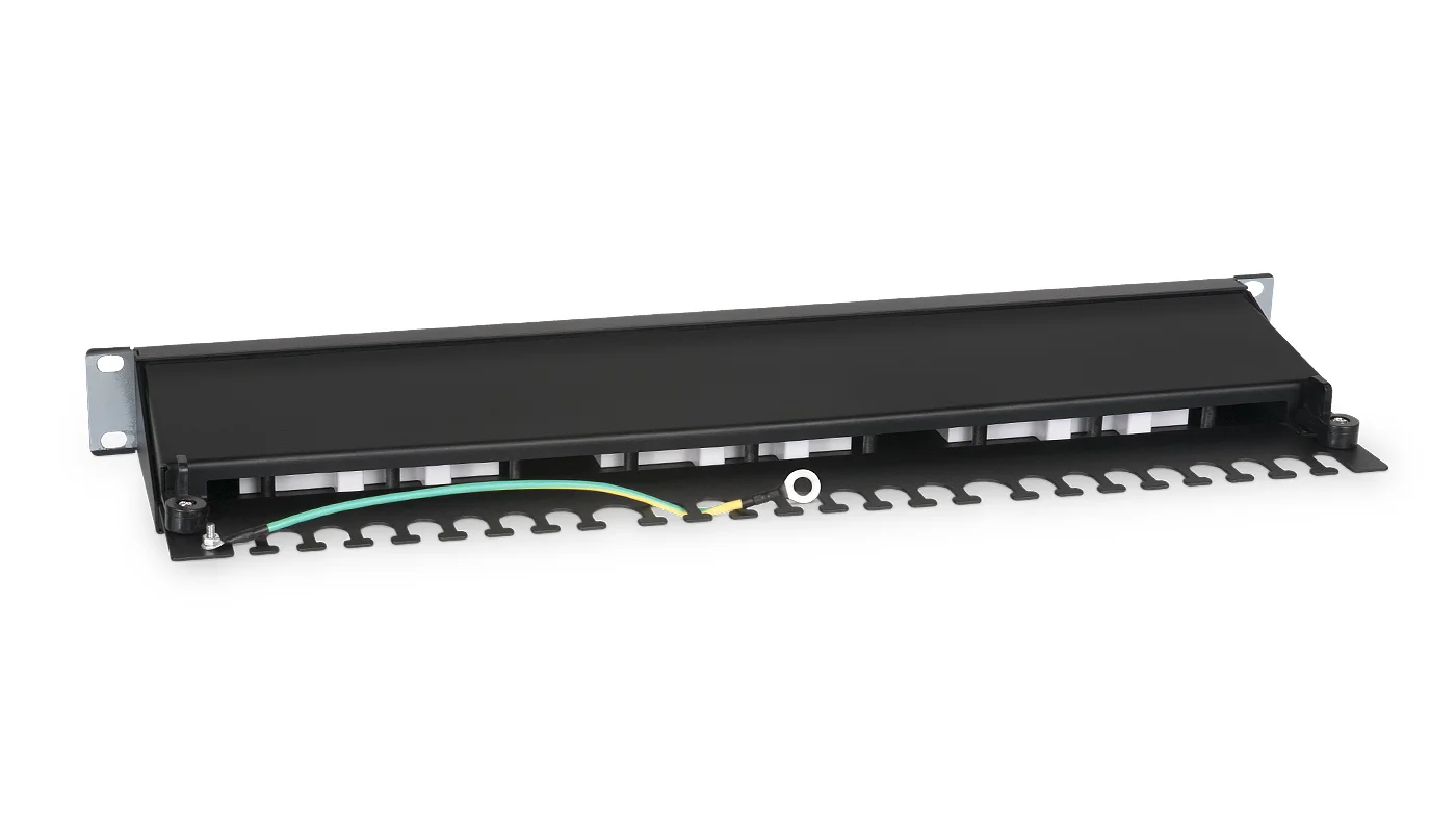 Cabeus PL-24-Cat.5e-SH-Dual (7002c) Патч-панель 19"  на 24 порта