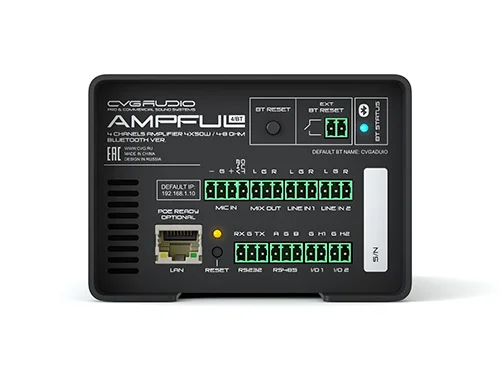 CVGaudio AMPFUL-4/BT Трансляционный усилитель 25/50/100 Вт