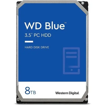 Жесткий диск HDD Western Digital WD80EAAZ, 8 ТБ, 256 МБ, 5640 об/мин